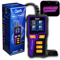 Interfejs diagnostyczny TESTER OBD2 POLSKIE MENU kolorowy ekran QERK T51 Interfejs diagnostyczny TESTER OBD2 POLSKIE MENU kolorowy ekran QERK T51